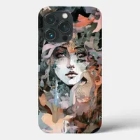 Beautiful Woman Collage iPhone 13 Pro Case