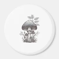 Cottagecore Mushroom Goblincore Aesthetic  Mushroo Magnet