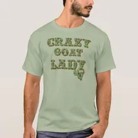 Funny Goat Shirt Crazy Goat Lady 3