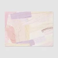 Pastel Paint Brush Strokes Tissue Paper