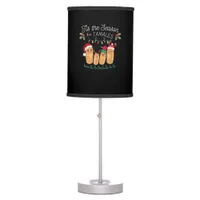 Tis Season For Tamales Mexican Christmas Table Lamp