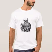 Till Death Do Us Part Quote Classic Design T-Shirt