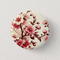 Cherry Blossom Button