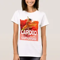 My Cardio Is More Graceful Tee for Girls