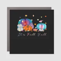 It’s Fall Y’all Magic Pumpkin Autumn Style Car Magnet
