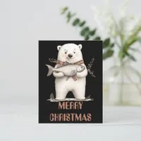 Polar Bear Christmas Card