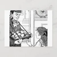 Apples for Sale Postcard