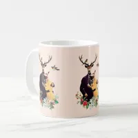 Adorable Deer Couple Coffee Mug