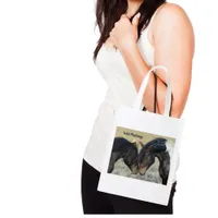 Two Wild Mustangs Reusable Grocery Bag