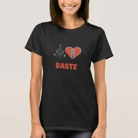 All About That Baste Christmas Classic Retro Look T-Shirt