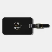Tis The Season Classic Aesthetic Style Luggage Tag