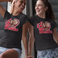 I Love My Bestie Photo Custom T-Shirt