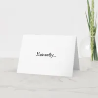 Social Distancing Humor, Miss You Card