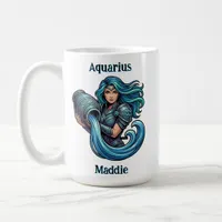 Aquarius Traits and Dates | Personalized Coffee Mug