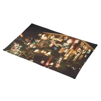 Christmas Home Decorations Photo Woven Cotton Placemat