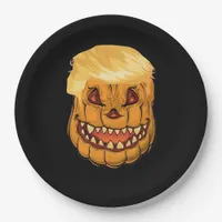 Trumpkin Make Halloween Horror Again Classic Paper Plates