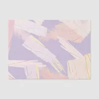 Pastel Paint Brush Strokes Tissue Paper