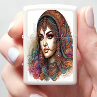 Indian Woman Majestic Grace Zippo Lighter