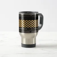 Steel metal rough industrial guys men travel mug