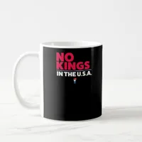 No Kings In The USA Trendy Graphic Coffee Mug