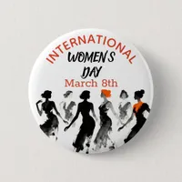 International Women's Day | Celebrating Women Button