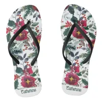 Christmas in July Flip Flops