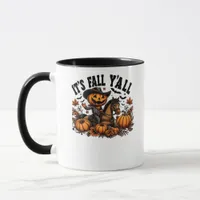 It’s Fall Y’all Retro Halloween Mug
