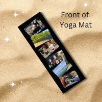 Sentimental Photos of Kids, Vacations Meditation Yoga Mat