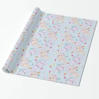 Pretty Mermaids and Candy Sprinkles Gift Wrap