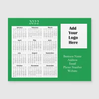 Business Logo Customer Appreciation 2022 Calendar  Magnetic Invitation