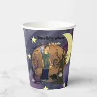 Calling All Witches Halloween Purple  Paper Cups