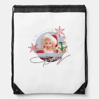 Tis The Season To Be Dolly Vintage Drawstring Bag