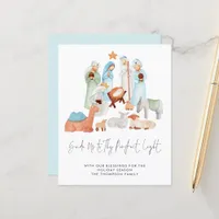 Budget Perfect Light We 3 Kings Holiday Card