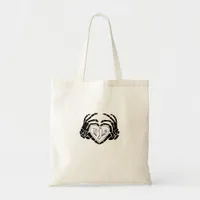 Till Death Do Us Funny Design – Ghostly Love Vibes Tote Bag