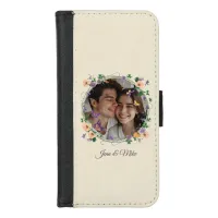 Romantic Ivy and Butterflies iPhone 8/7 Wallet Case