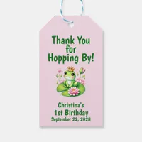 Princess Frog Thank You Birthday  Gift Tags