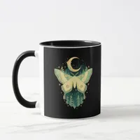 Moth Fairycore Goblincore Whimsigoth Cottagecore Mug