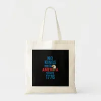 No Kings In America Since 1776 Shirt No Kings Men  Tote Bag