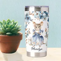 Personalized Mouse-Themed Insulated Tumbler