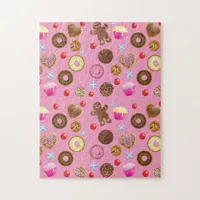 Cupcakes and Baking Colorful Jigsaw Puzzle