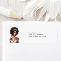 Modern Bride Wedding Label