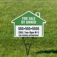 Bold Change Color House for Sale by Owner Sign