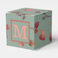 Personalized Autumn Favor Box