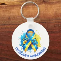 April 8th is Cushing's Awareness Day Keychain