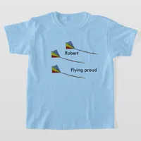 T-shirt - Flying Kites with Name