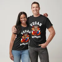 Foxy Valentines Couple, Jackpot Win Cartoon Foxes T-Shirt