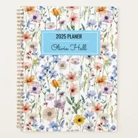 meadow floral Back to School Supplies Teachers Planner
