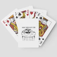 Goblincore Dont Harsh My Vibe Classic Poker Cards