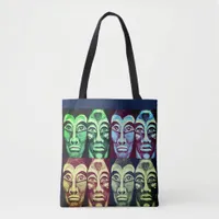 Traditional Aztec Retro Nostalgic Look Tote Bag