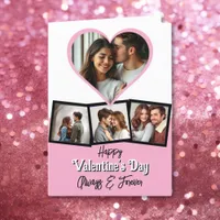 Personalized Photo and Text Valentine's Day Card